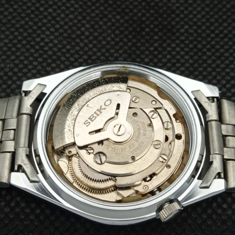 RELÓGIO MASCULINO VINTAGE SEIKO 5 AUTOMÁTICO 6349A JAPONÊS RECONDICIONADO a318895-2 Seiko-a318895
