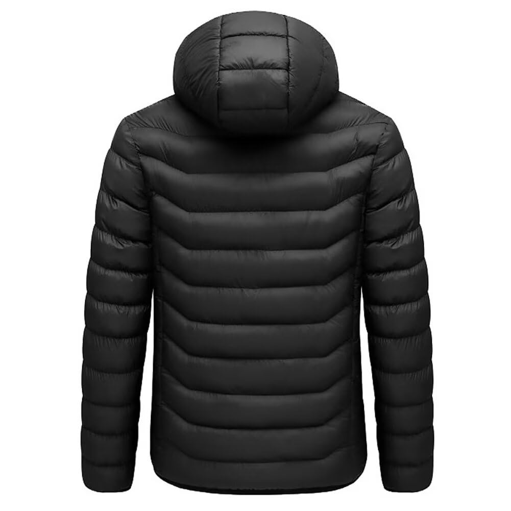 Quanten Elektrisch Beheizte Jacke mit 19 4 Schalter Unabhängige Temperatur 3 Temperaturen 20000mAh Größen Perfekt für Outdoor Freizeit Motorrad und Schule