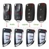 Car Key Fob Case Shell Housing for Vw B5 for Volkswagen Beetle/Caddy/Passat/Golf/Jetta/Polo/Scirocco/Tiguan/Touran/Skoda/Seat
