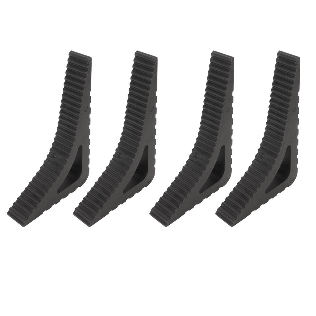 4pcs Door Handle Stopper Multipurpose Prevents Collision Safety Thickened Door Wedge Stopper for