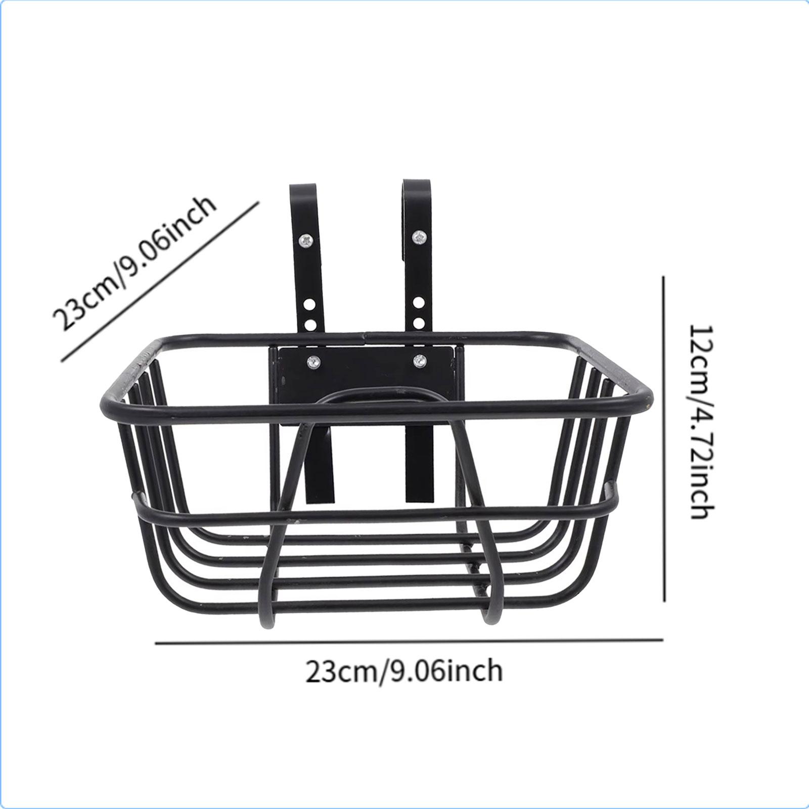 Металлическая корзина для велосипеда, корзина для овощей на велосипед, багажник, передняя корзина для велосипеда, корзина для shared bike, корзина для электровелосипеда Mobike с крючками