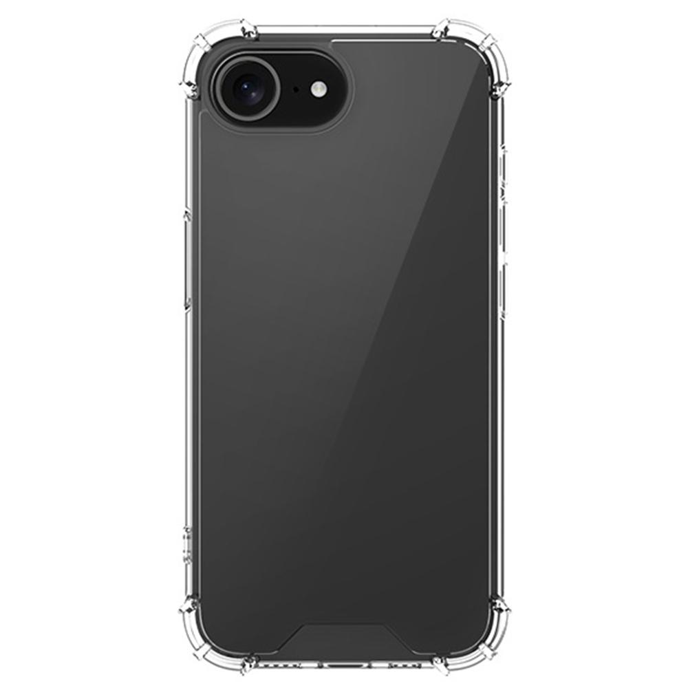For iPhone SE (2022)/(2020)/8/7 Case Reinforced Corners TPU Frame+Acrylic Back Phone Cover