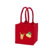 Creative Christmas Eve Apple Candy Bag - Felt DIY Tote for Kids