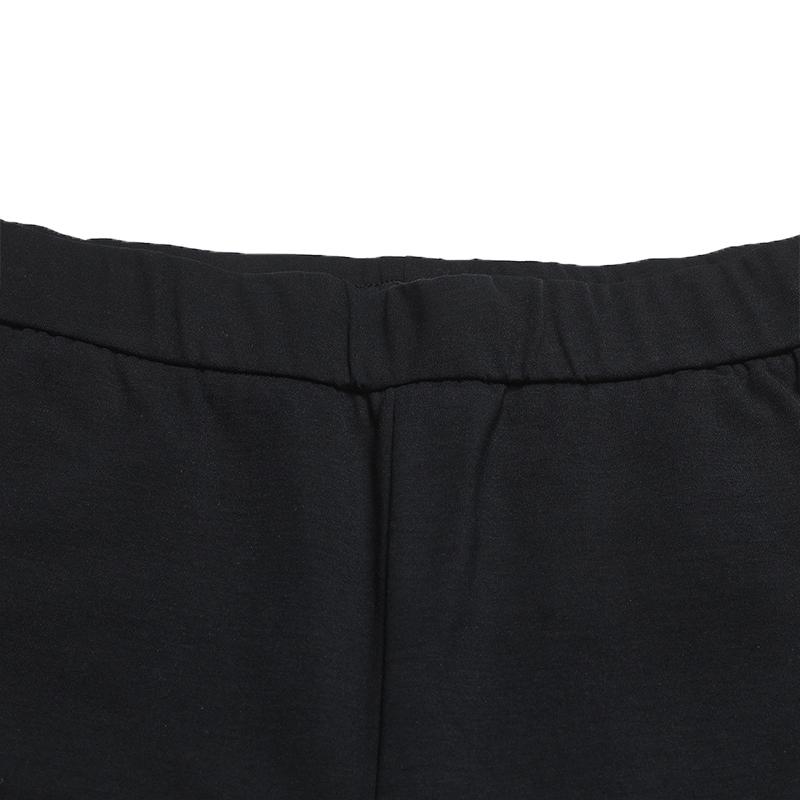 Fila White Classic Versatile Comfortable Casual Pants Women Bottoms Black F11W623603FBK