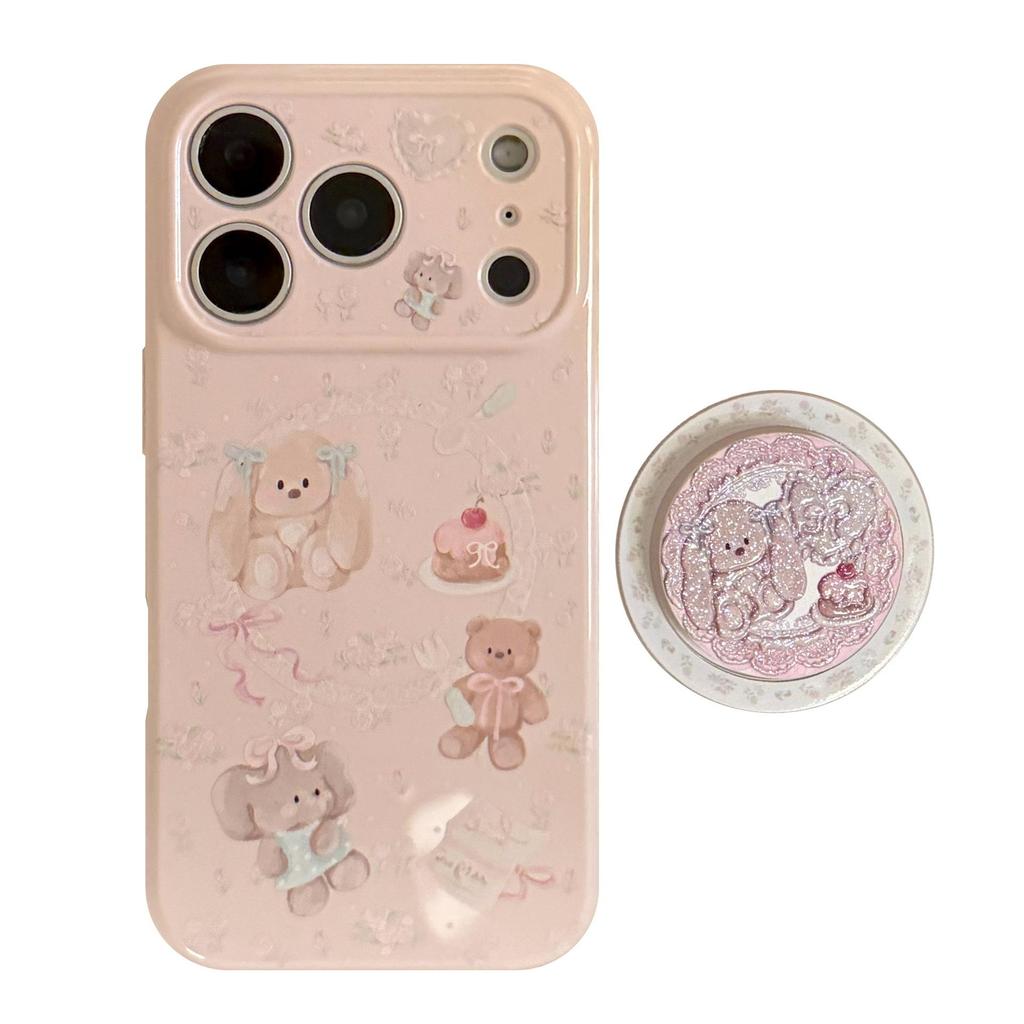 Glitter Magnetic Mount Phone Case for iPhone 16, iPhone 17, and iPhone 17 Pro Max