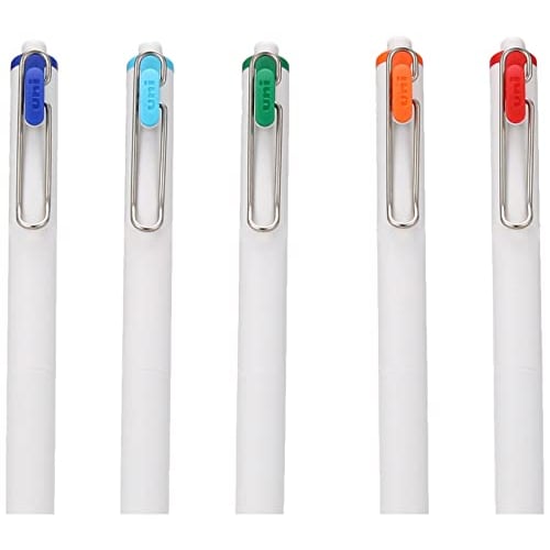 Mitsubishi Pencil Gel Ballpoint Pen Uniball One 0.38 8 Color Set UMNS388C