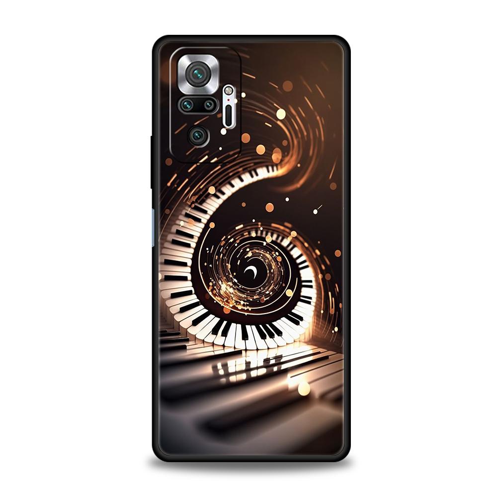 

DDJ DJ Music Phone Case Cover for Redmi 14C 13C Note 14 13 12 11 10 Pro Plus K40 K50 Pro Plus 5G Soft TPU Shell Fundas Capas Bag Redmi 13C