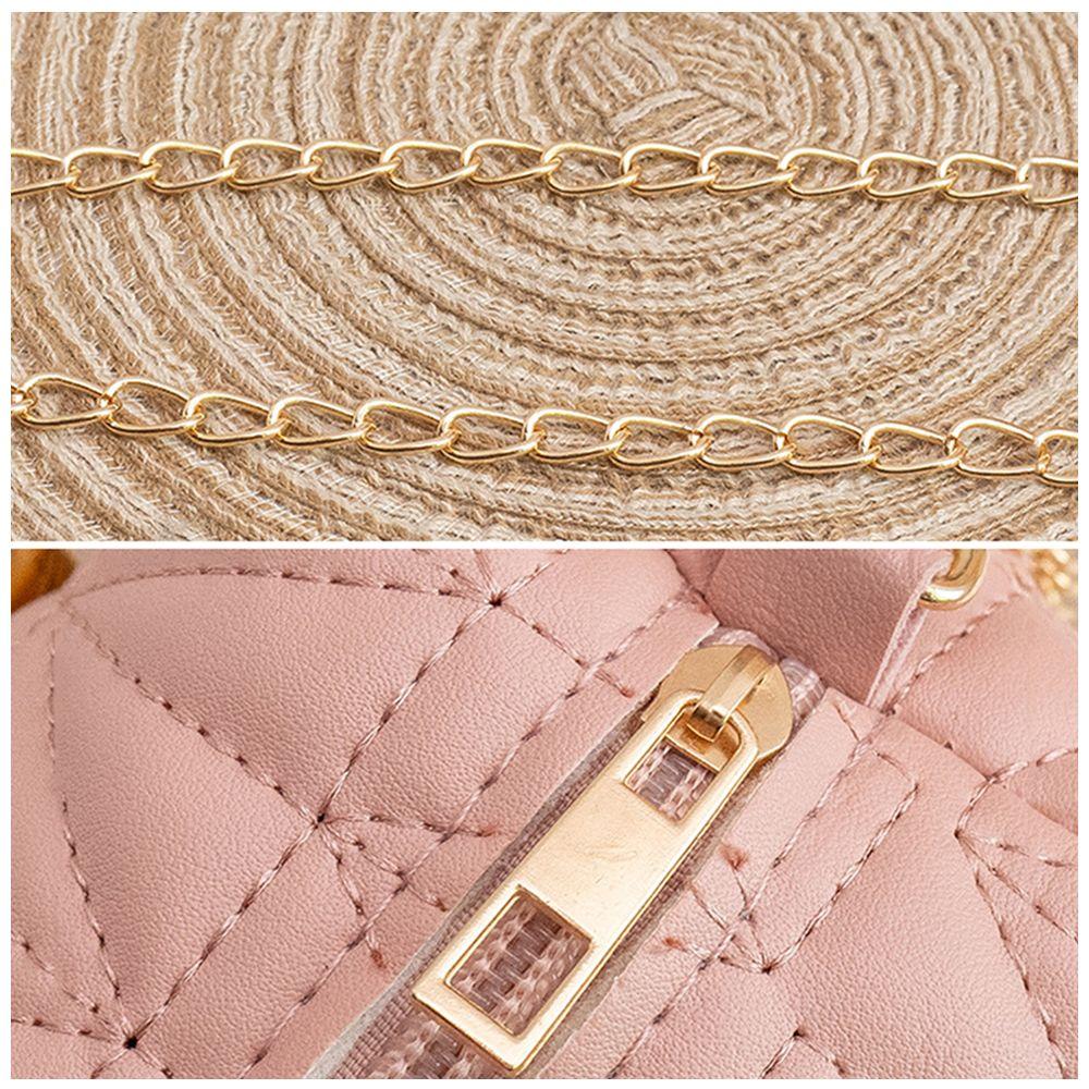 Fashion Women Girls Shoulder Bags Chain Handbags PU Leather Female Large Capacity Casual Crossobdy Clutch Purse