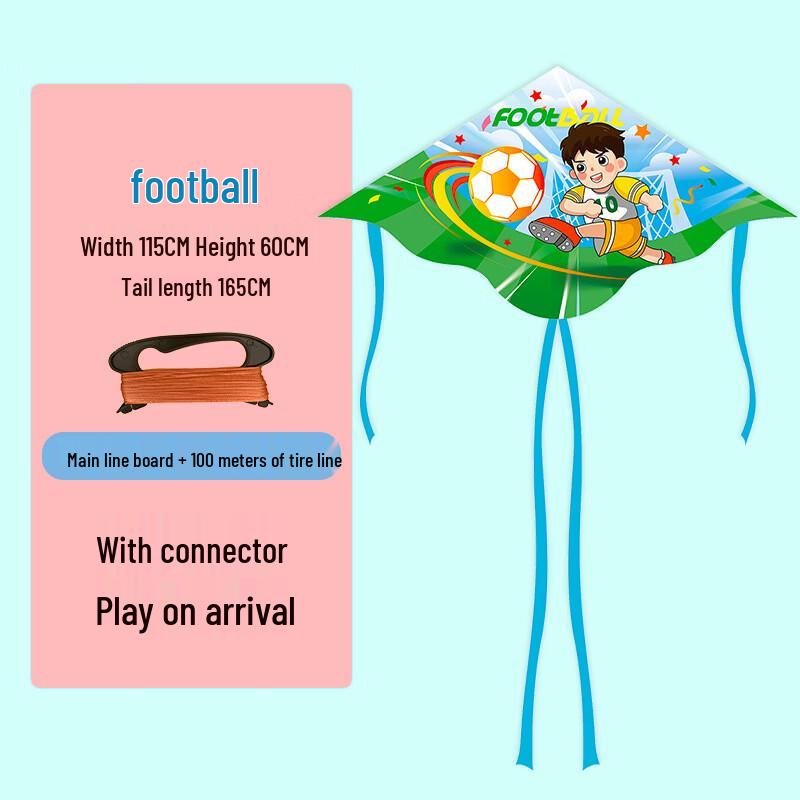 Duanyun Kids' Cartoon Triangle Kite Set