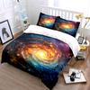 Galaxy-Themed Bedding Set Decor Soft Comfortable Duvet Cover Bedding Set Included 1*Duvet Cover & 2*Pillowcases, Gift