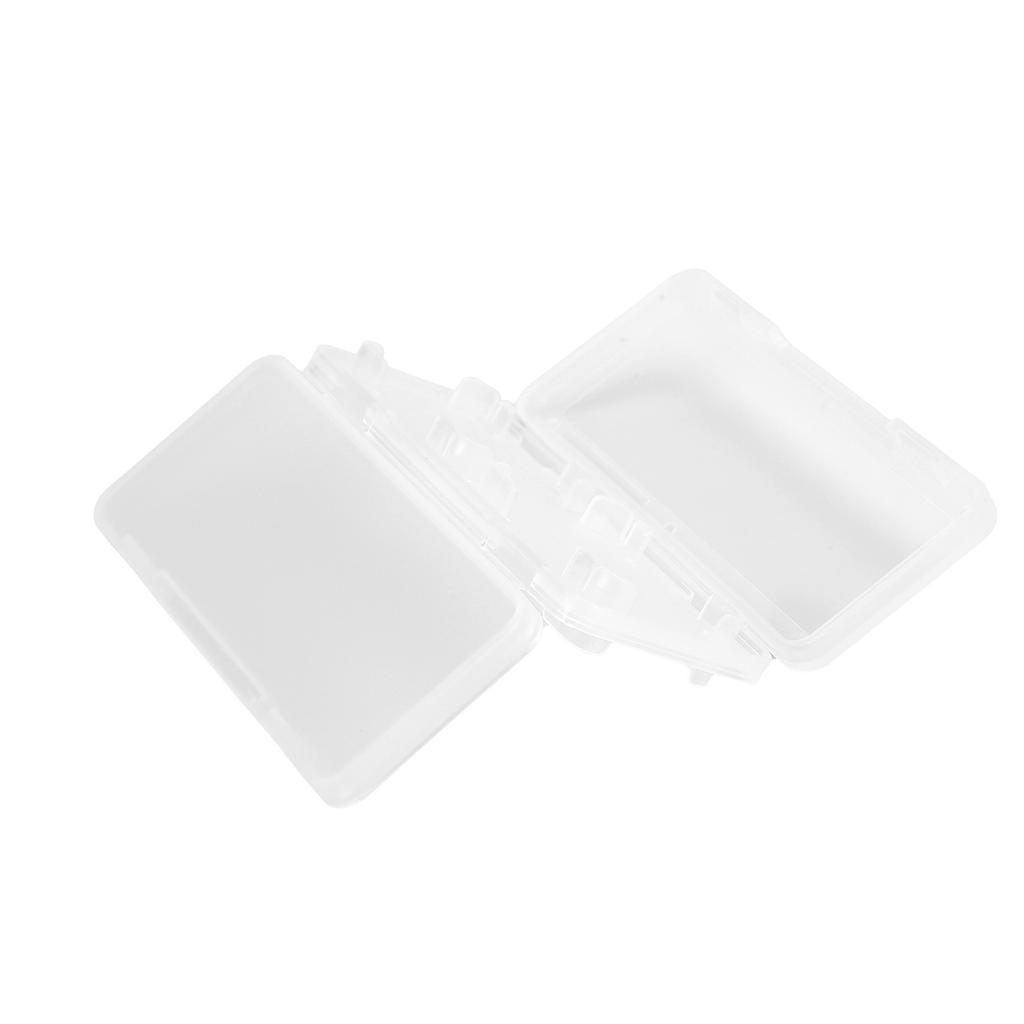 4In1 Game Cards Case Dustproof Portable PP Game Cartridge Storage Box for