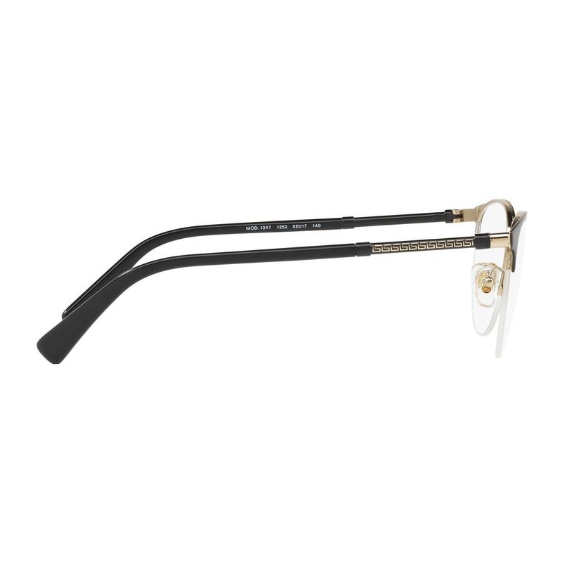 Versace Cat-eye plastic flat glasses black optical glasses 3015411 VE12471252-Black 52