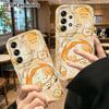 Phone Case: 2D Flat Samsung Galaxy A34 A35 M05 M06 S20 S22 S21 FE Plus 5G Protective Case, Little Bread Dog, Perfect Christmas and Halloween Holiday G