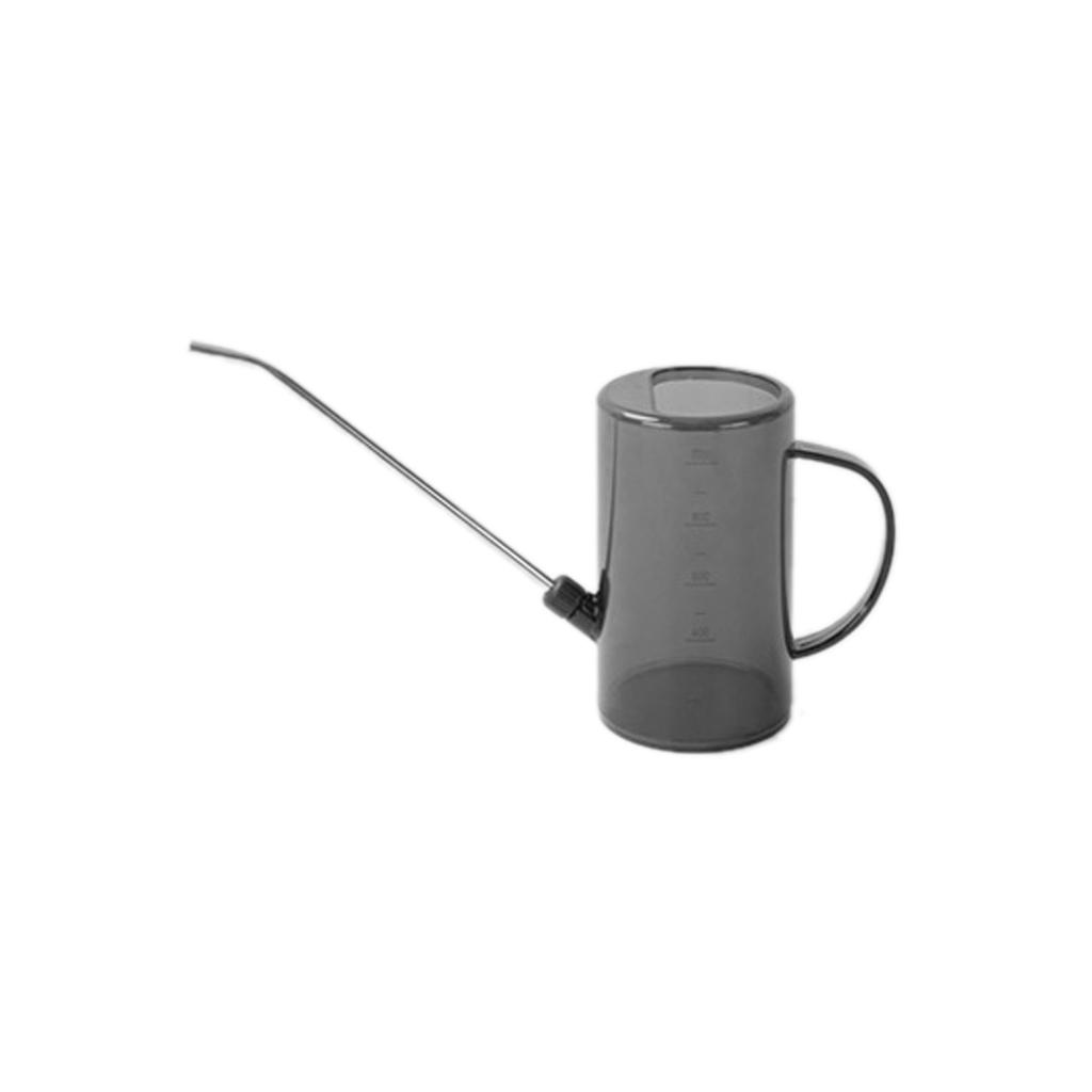 1L Kropící konev PP Plně transparentní Kropící konev na pokojové rostliny s dlouhou hubicí pro zahradu Hvězdná