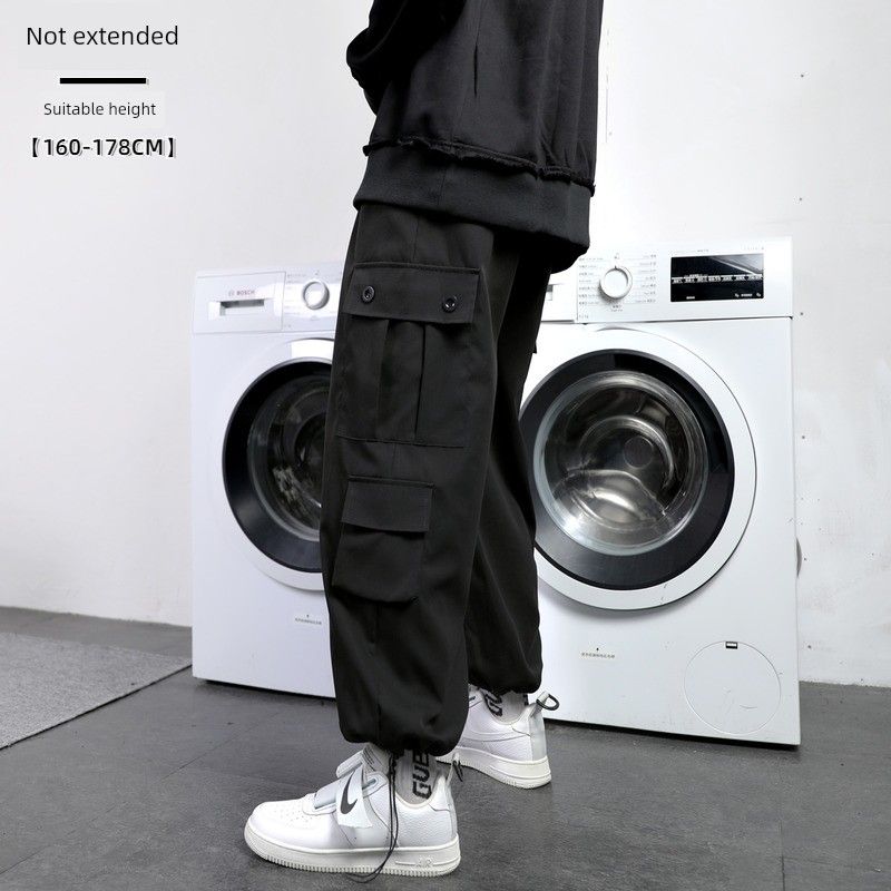 Men's Cargo Pants, Autumn Style, Jogger Pants, Student Extended Version, Tall Men's Autumn Casual Loose Slim-Fit Pants