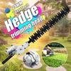 7/9 Teeth Universal Pole Hedge 17" Trimmer Attachment Expand Double Sided Blades New