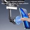Car Phone Holder Magnetic Rear View Mirror Bracket with Adjustable Telescopic Rod High Stability Easy To Install Retractable Universal Mount