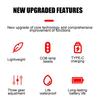 Portable COB Flashlight Built-in Battery Type-C Charging 3 Lighting Modes Sports Wristband Lantern For Camping Night Running