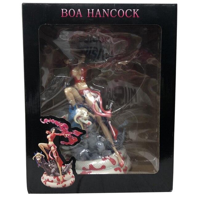One Piece Anime Model Gk Boa Hancock Slave Arrow Battle Ver .Action Figure 35cm Statue Collection Toy Desktop Decoration Figma