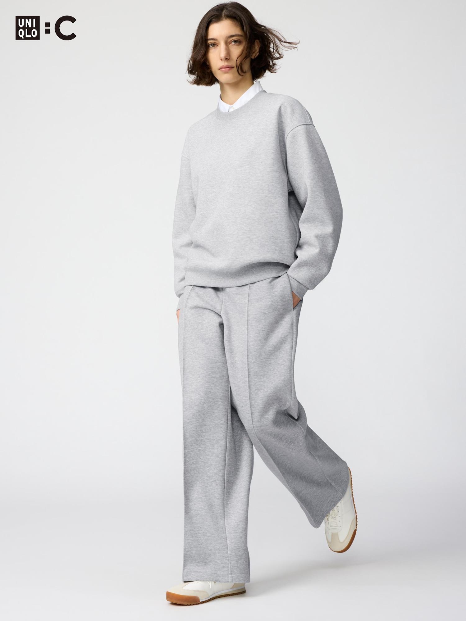 

Прямые брюки из джерси Uniqlo 03 GRAY/XS