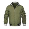 2022 Spring/Autumn Men's Plus Size Casual Stand-Up Collar Jacket
