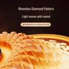 Jingweidu S5 Wireless Glazed Bluetooth Speaker with Ambient Light (CN Version)