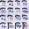 Sun/Dragon Heart Pointed Cone Flower Dangle Earring Stainless Steel Hoops Earrings For Women Men Arete Acero De Inoxidable Mujer