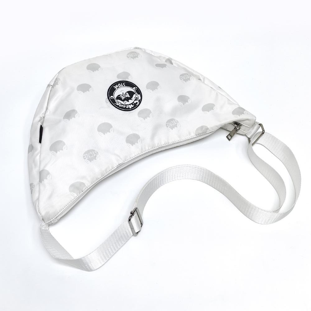 Spring large-capacity nylon dumpling bag women's messenger bag men's urban sports cycling bag shoulder bag