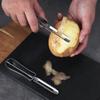 1 Pezzo Acciaio Inossidabile Pialla Melone a Una Parola, Pialla Frutta, Coltello da Cuoio, Cetriolo Affilato, Pelapatate, Gadget da Cucina Domestico