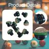 10Pcs Pool Cue Tips 12mm Repairing Supplies Screw on Portable Replacement Pool Stick Tips Snooker Cue Tips for Billiards Players