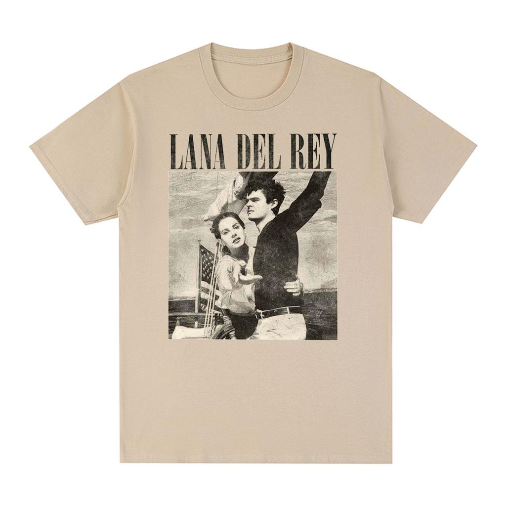 Lana Del Rey Ldr Sailing Vintage Tshirt Unisex Harajuku Cotton Men T Shirt New Tee Tshirt Womens Tops