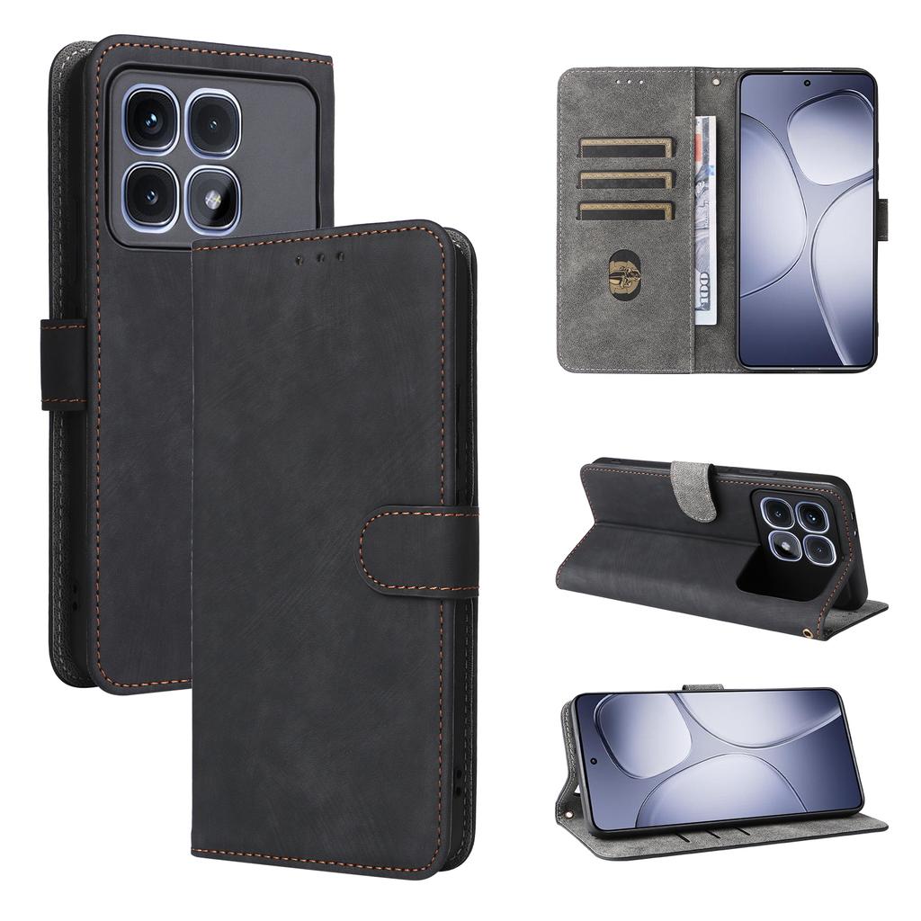 For Xiaomi Redmi K70 Ultra Case RFID Blocking PU Leather Phone Wallet Cover