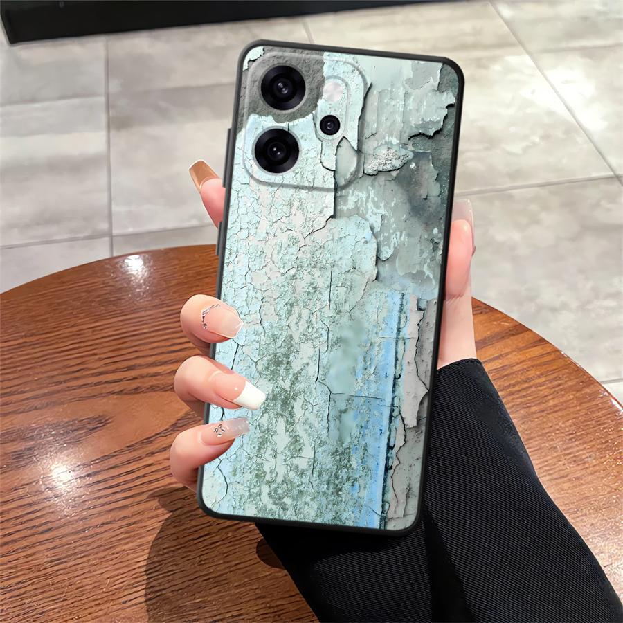 

Retro Rust Marks Case for Oppo A78 A93 A98 A83 Reno 4F 5 6 7 8 10 11 14 A84 F9 F11 F29 A74 A76 A96 Phone Cover OPPO Reno14 F 5G