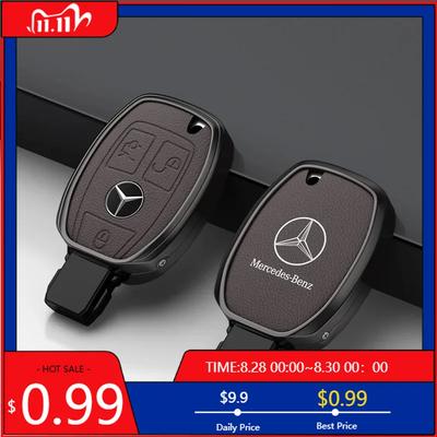 GLC GLB Car Remote Key Case Cover Fob Shell Bag Accessories For Mercedes Benz AMG W206 W204 W205 W212 W213 W221 W222 W223 W251