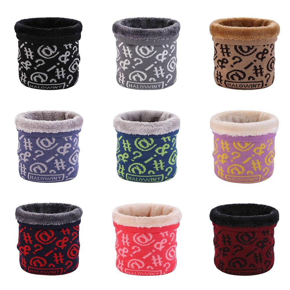 

Fleece Lined Neck Scarf Double-layer Outdoor Accessories for Cold Weather Outdoor Sports