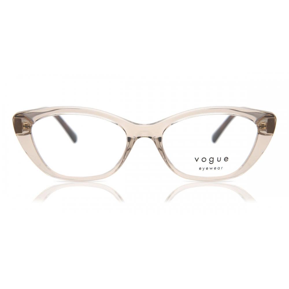 

Vogue Eyewear Vo5425b 2990 Women Eyeglasses Transparent Brown/52