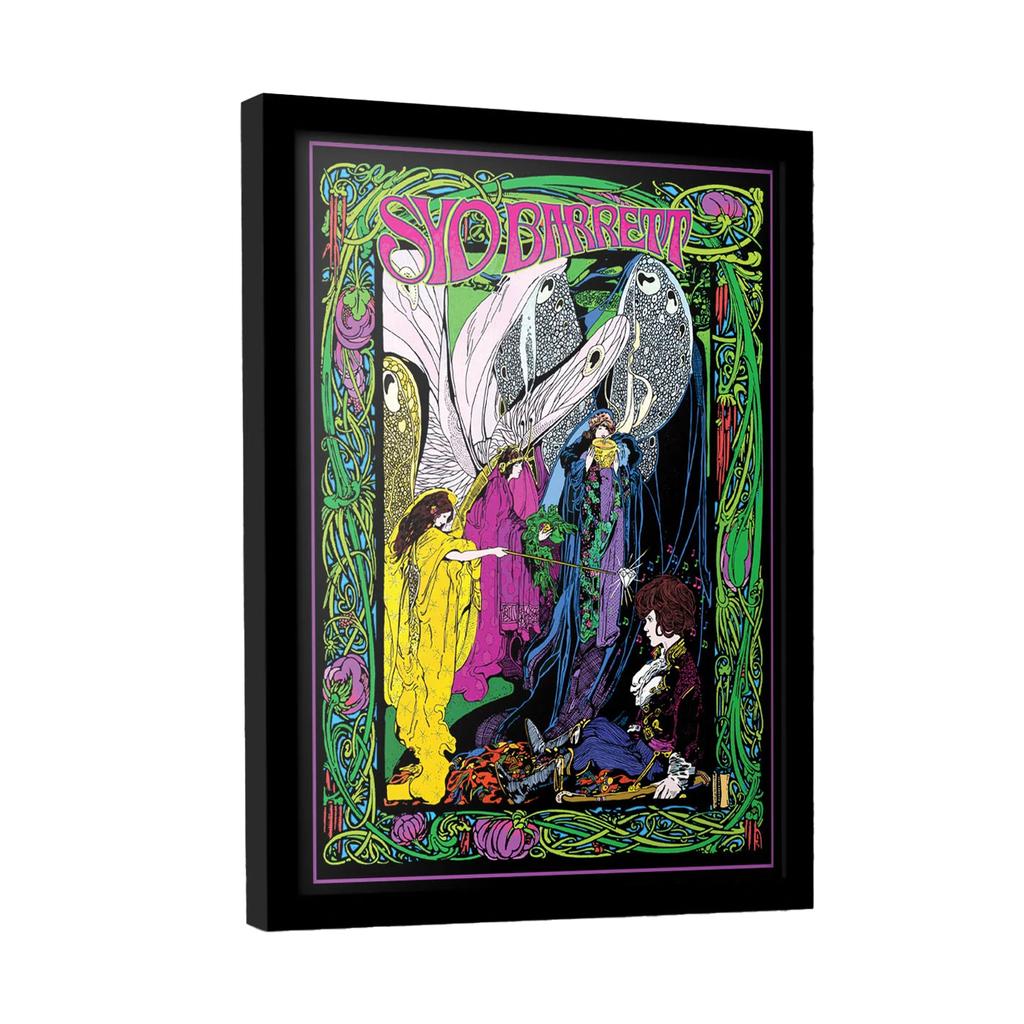 Syd Barrett Butterflies Framed Poster