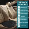360 Degree Rotating Auto Mounted Seat Cushions Breathable Movable Seat Cushions Car Seat Pad
