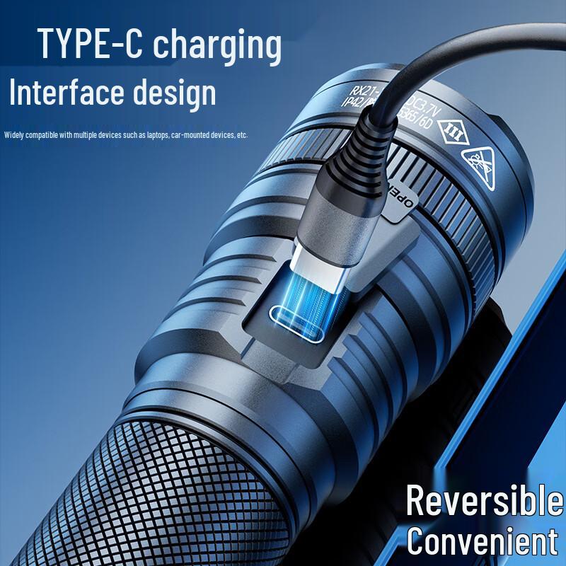 SupFire RX21-X Rechargeable Zoom LED Flashlight
