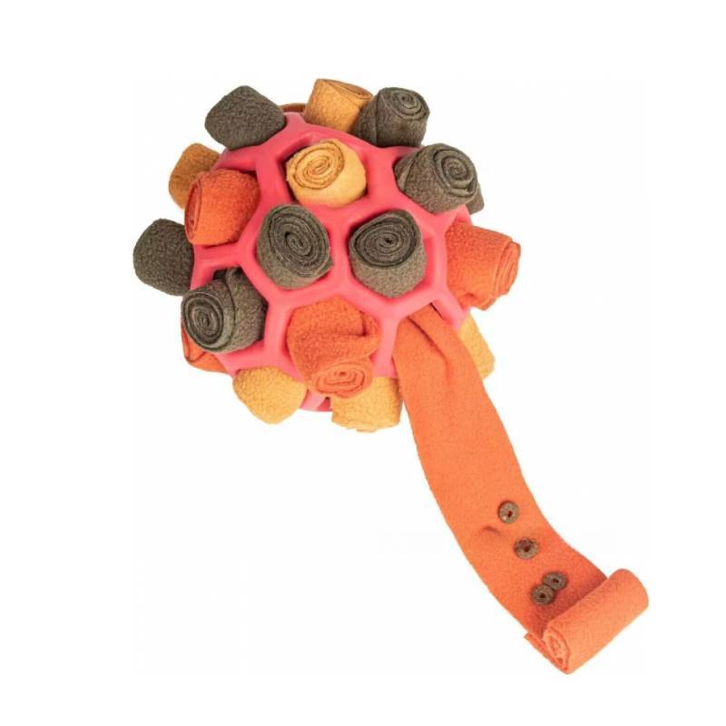 Pet Sniffing Bubble Toy With Rubber Ball Puzzle For Dogs Fun And Enrichment