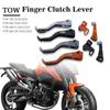 Alumínio da motocicleta para 790 duke/duke 2018-2023 dois dedos 10% redução de força shorty dublê alavanca de embreagem 890 r/gp duke
