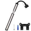 WEST BIKING Fahrrad-Luftpumpe Mini-Handpumpe Reifenfüller Fahrradpumpe Aluminiumlegierung AV/FV Ventil MTB Straßenradfahren für Ball 120psi