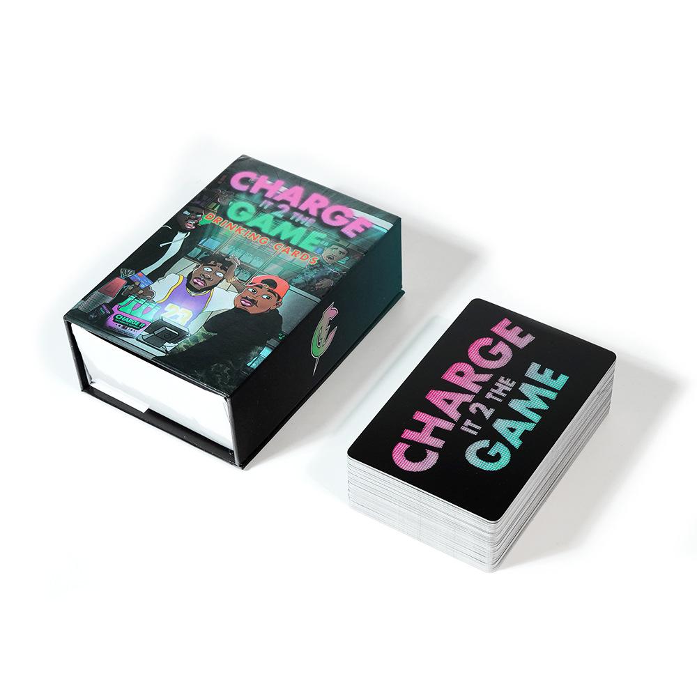 Charge It 2 Drinking Cards 90-Card Adult Party Game for Bachelorette Parties