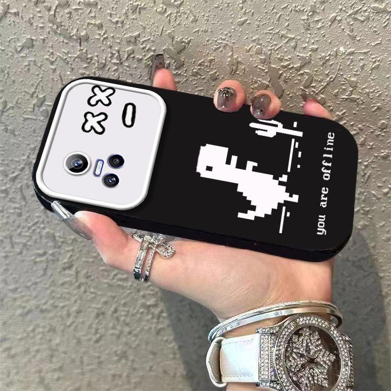 

Dinosaur REALMEGTNeo3 mobile phone case All-inclusive protective case Windows anti-drop creative silicone simple soft case mobile phone realmeGTNeo3