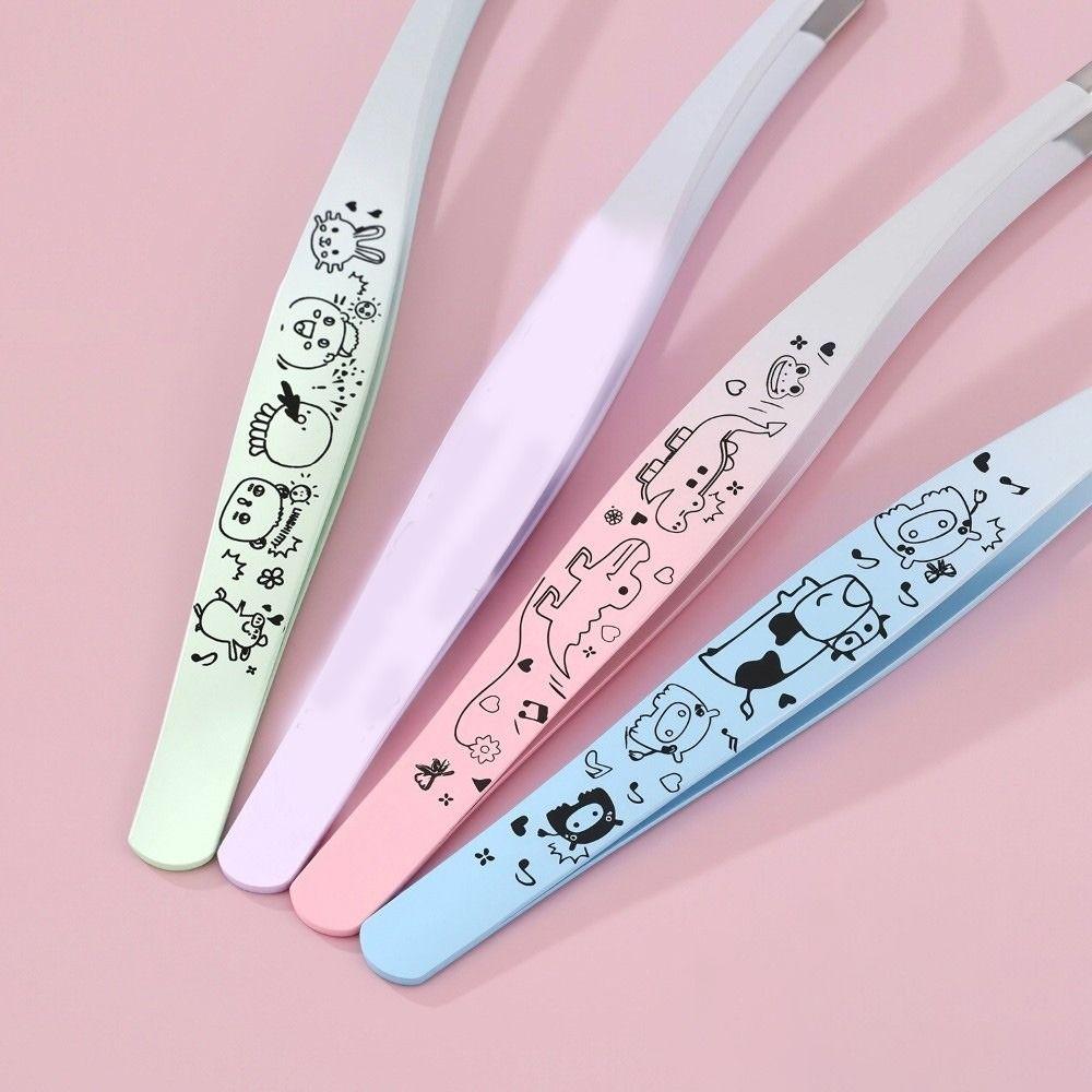 Anti-static False Eyelash Tweezers High Precision Eyelash Curler Extensions Grafting