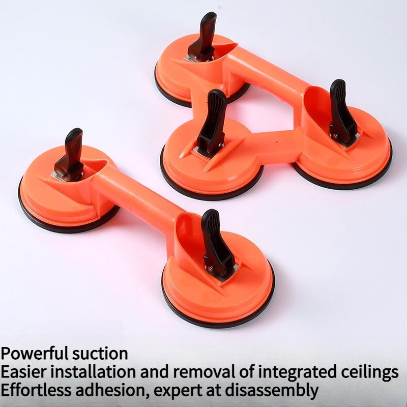 1PC suction cup, strong tile glass, integrated ceiling, ceiling removal, suction extractor, two claws, three claws, large suction puller