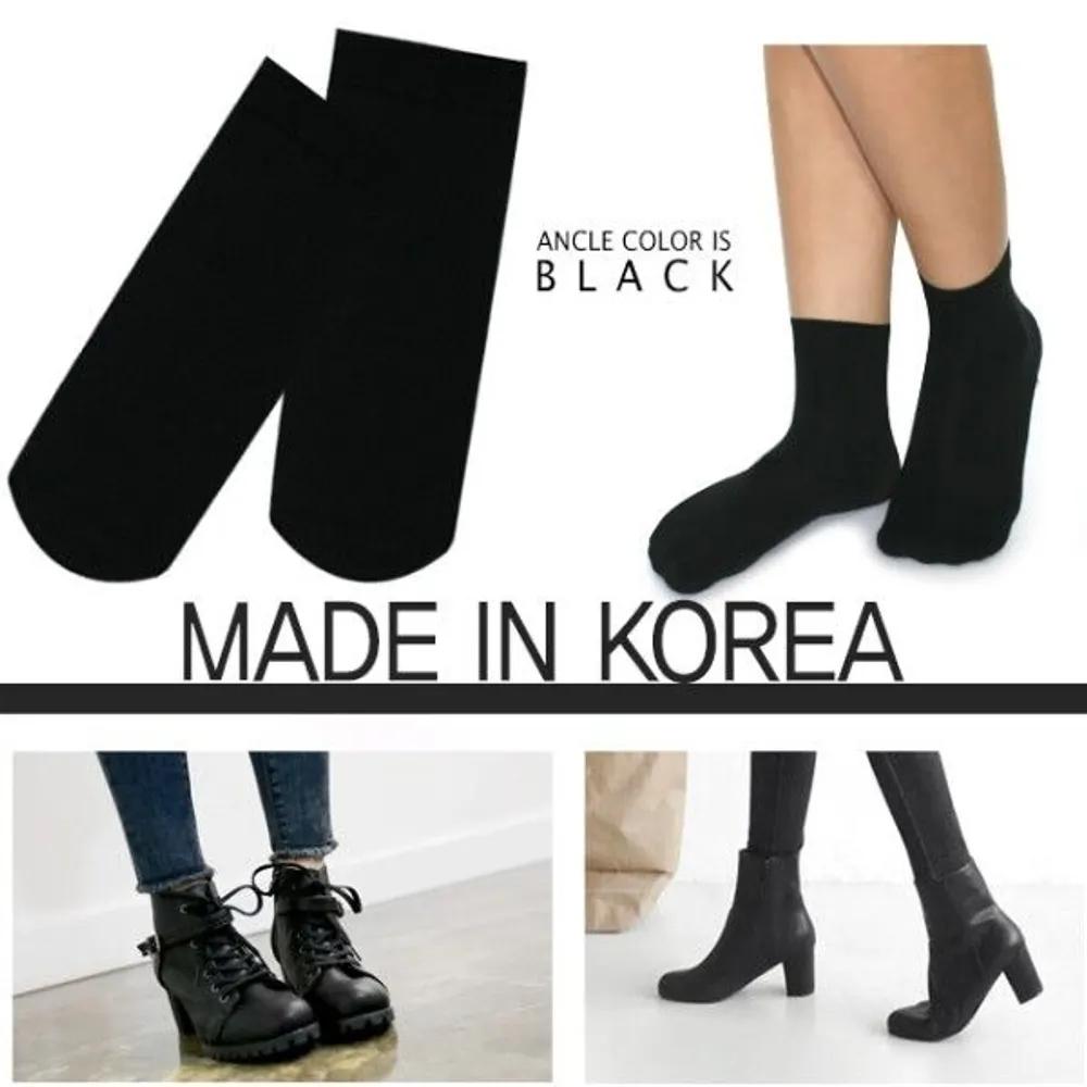 [J.Cotton] Black Socks 10-Pack Ankle Stockings Gokaba Beige 10 pairs