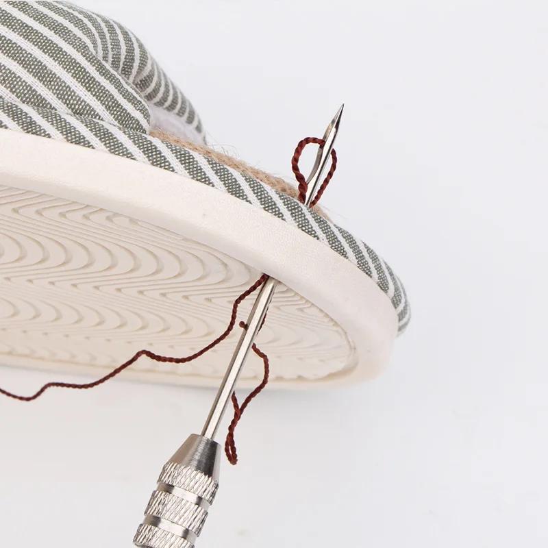 Leder-Nähahle-Set, austauschbares multifunktionales Schuhreparatur-Werkzeug-Set, Stanznadeln, DIY-Nähen, Lederhandwerk