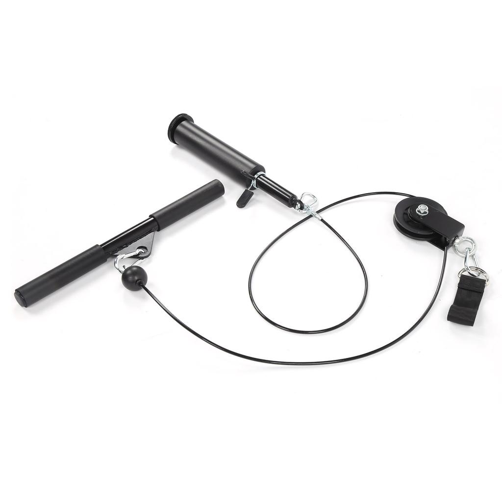 Kombinovaná sada fitness vybavení pro kutily, kladka, rukojeť, triceps, posilovací zařízení