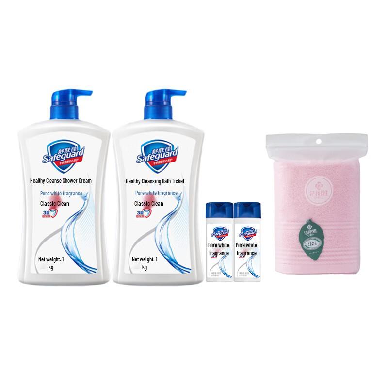 

Safeguard Pure White Fragrance Shower Gel Value Pack